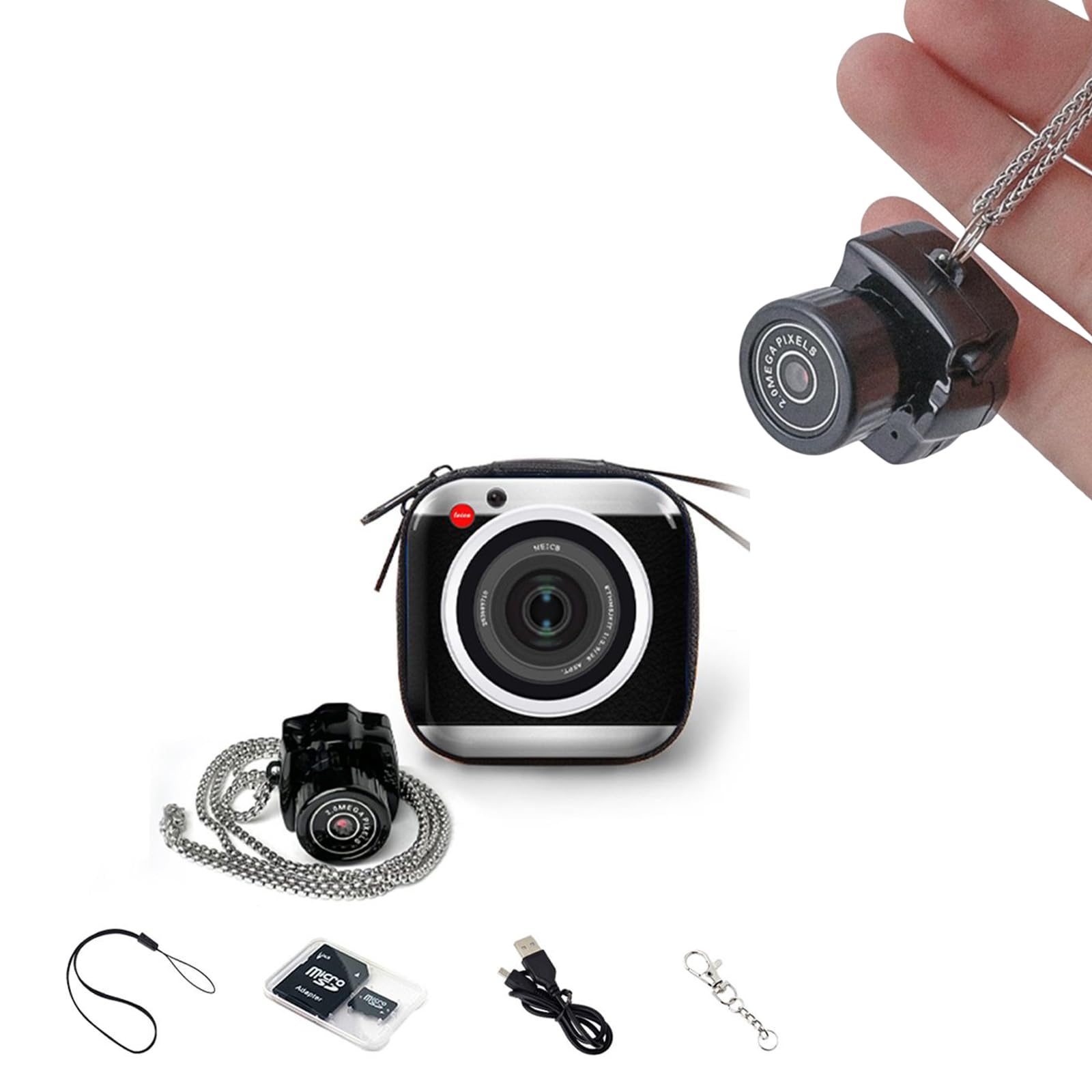 Amazon.co.jp: Keychain Camera, Mini Camera Keychain, Mini DV DVR